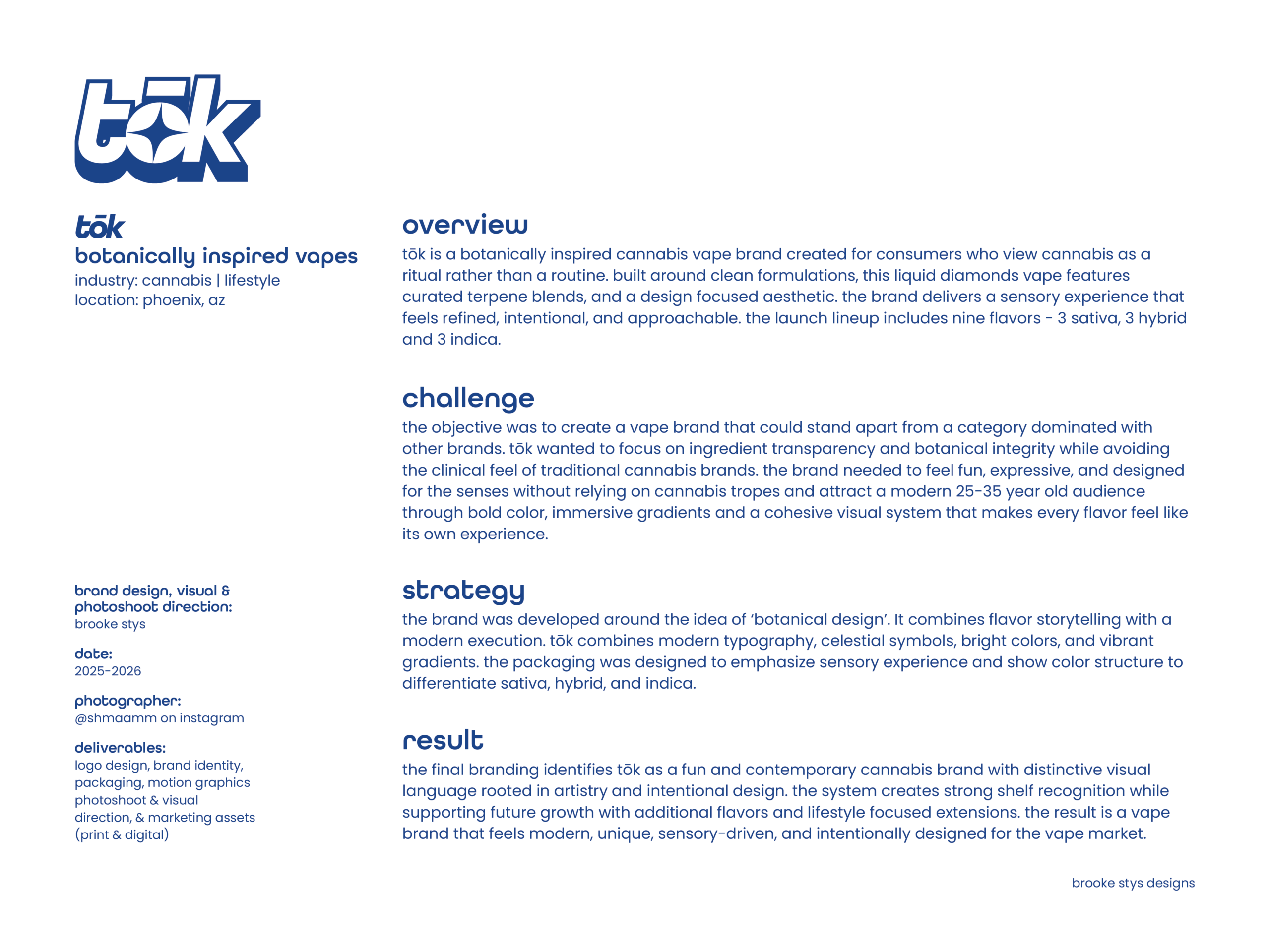 tōk AZ – Brand Identity Working – 0626-01
